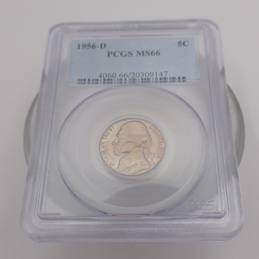 1956-D 5C PCGS MS66