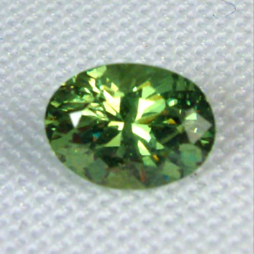 Natural Demantoid Garnet — 0.60 ct, Namibia, Portuguese Oval