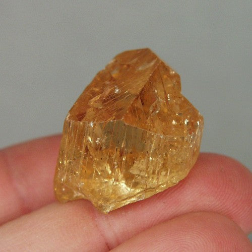 Big! Golden Scapolite Crystal Specimen Tanzania 82 ct