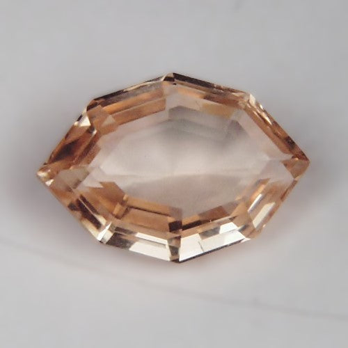 Natural Imperial Topaz — 8.66 ct, Ural Mountains, Russia, Modified Marquise (GL)