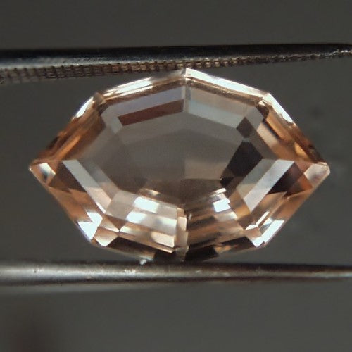 Natural Imperial Topaz — 8.66 ct, Ural Mountains, Russia, Modified Marquise (GL)
