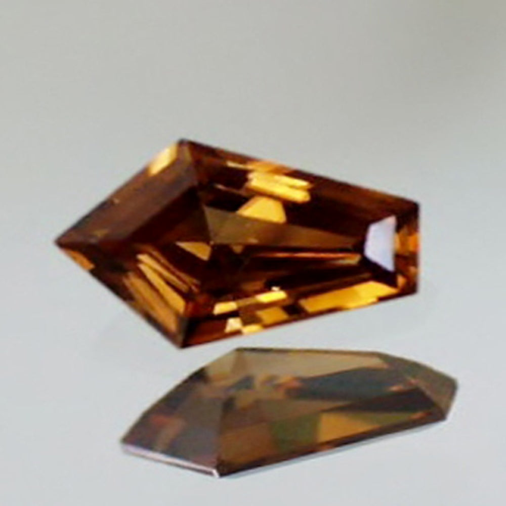 Honey Orange Natural Zircon! Tanzania 1.75 Carat
