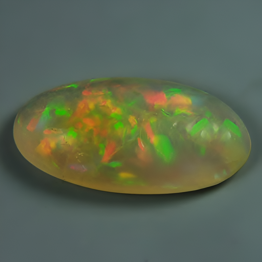 Multi-Color Fire! Fine Quality Welo Opal 6.80ct GL