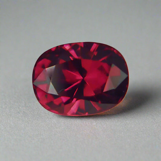 Rich Color! Huge & Natural Red South East Asia Spinel 4.21 ct GL