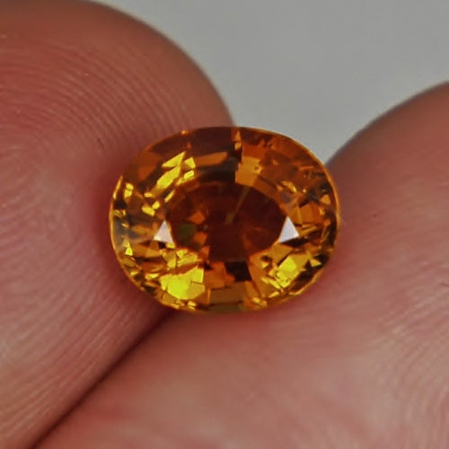 Natural Sunset Tourmaline Tanzania 2.69 ct GL