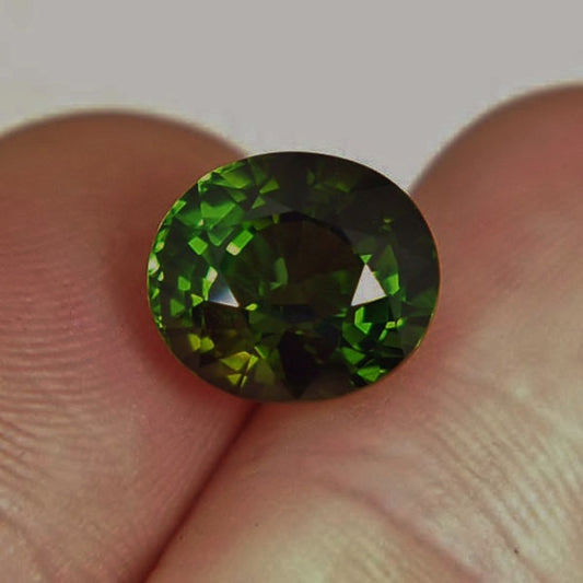 Natural Dichroic Dravite Tourmaline Tanzania 7.18 ct GL