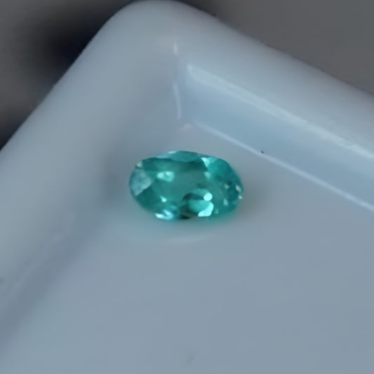 Tiny Treasure! Genuine Brazil Neon Paraiba Tourmaline GL