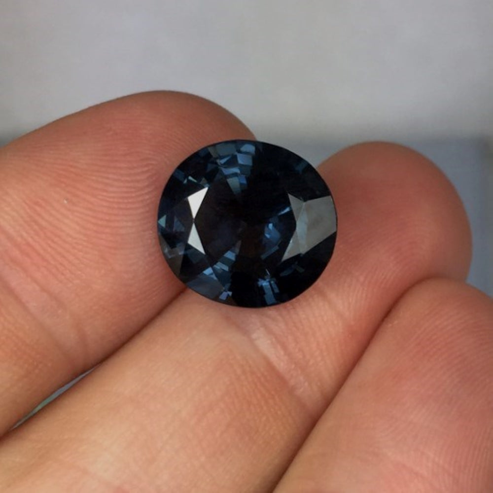 Huge! Deep Blue Natural Burmese Spinel 8.91 carats GL