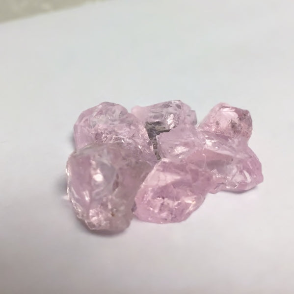 Pure Pink! Morganite Facet Rough Nigeria 30.50 Carats