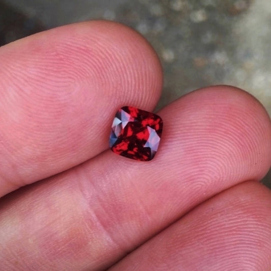 Crimson Red! Natural Burmese Spinel 1.25 Carat