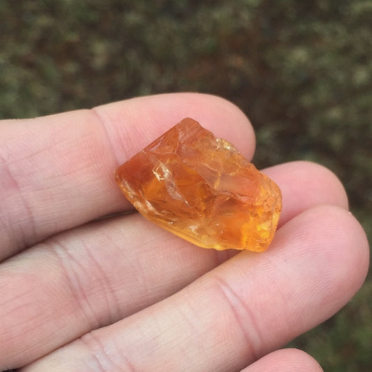 Old Stock! Top Crystal Citrine Facet Rough Brazil 42.02 Carat