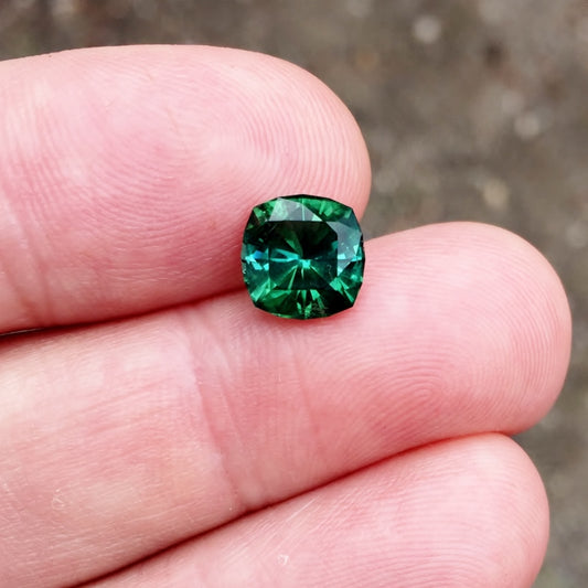 USA Cut! Blue Green Tourmaline Namibia 2.83 Carat GL