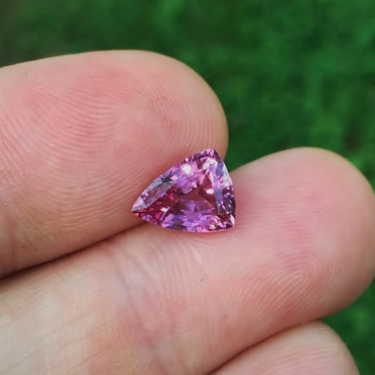 Bright and Pretty! Purple Pink Natural Spinel Sri Lanka 2.38 carat
