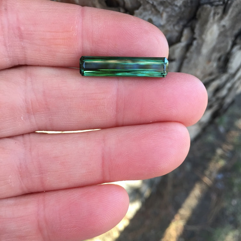 Bright & Pretty! Green Nigerian Tourmaline 7.64 Carat
