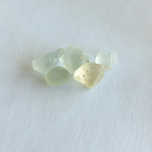 Natural Topaz Facet Rough Lot — 5 Pieces, 51.32 ct, Nigeria (GL)