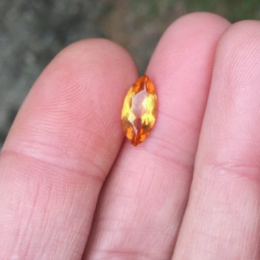 Natural Clinohumite — 2.14 ct, Afghanistan, Marquise (GL)