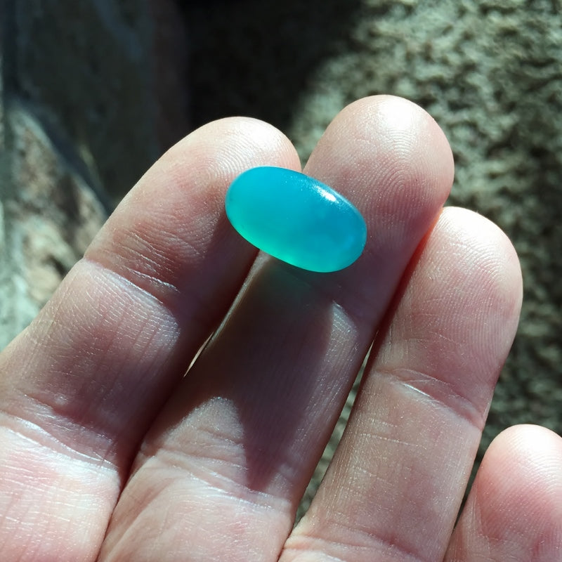 Natural Gem Silica Cabochon — 6.92 ct, Arizona