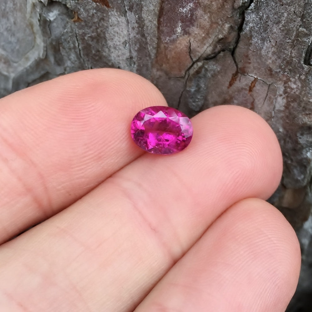 Old Stock! Hot Pink Tourmaline Brazil 1.71 ct