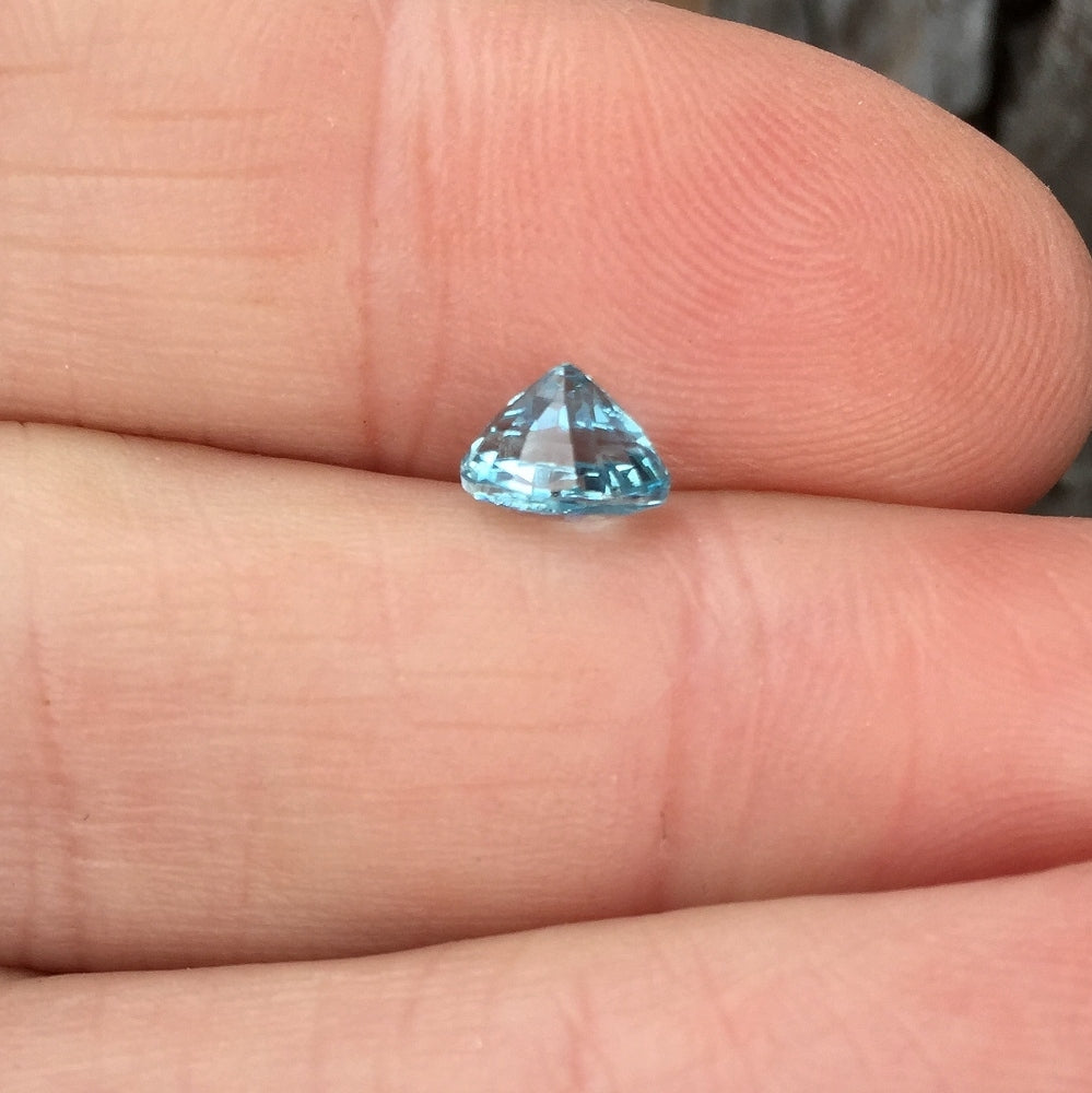 Nice Color & Bright! Natural Aquamarine Nigeria 1.13 Carats