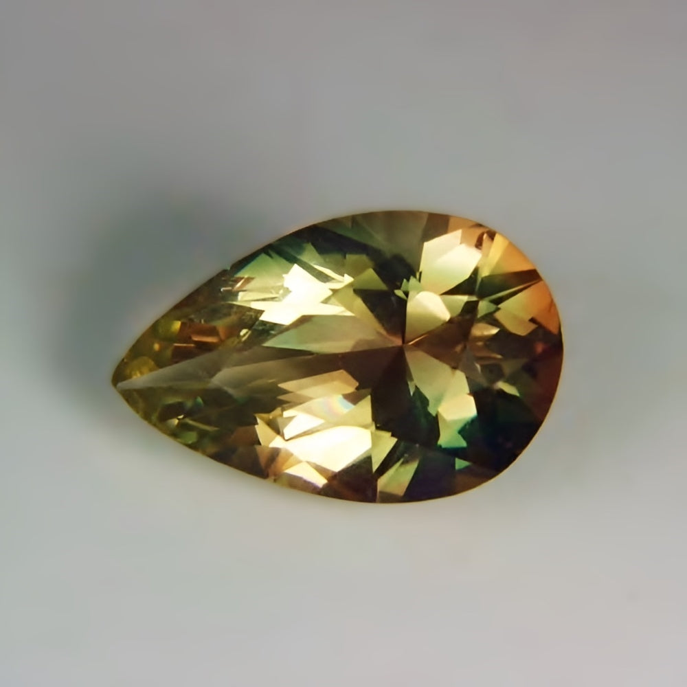Bi-Color Oregon Sunstone — 6.72 ct | USA Cut (GL)