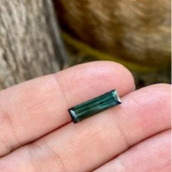 Rich Blue Indicolite Tourmaline from Afghanistan 2.94 carats