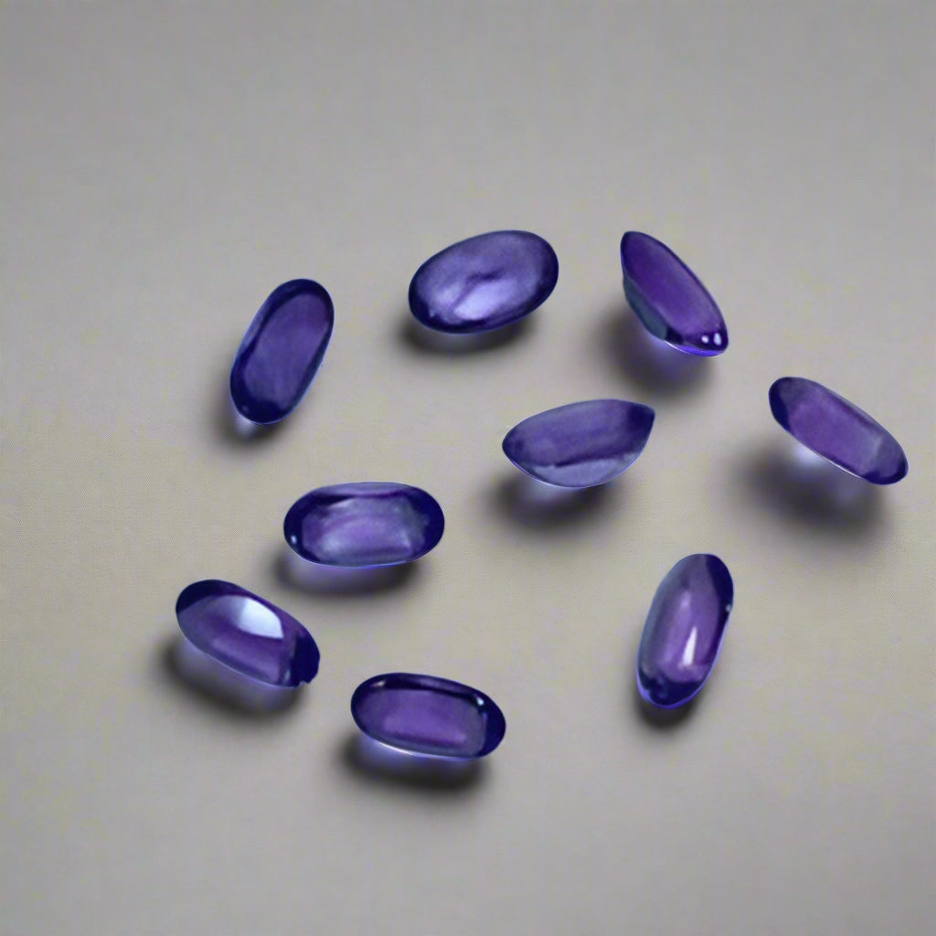 Natural Amethyst Lot — 9 Pieces, 0.20 ct each, Brazil, Oval