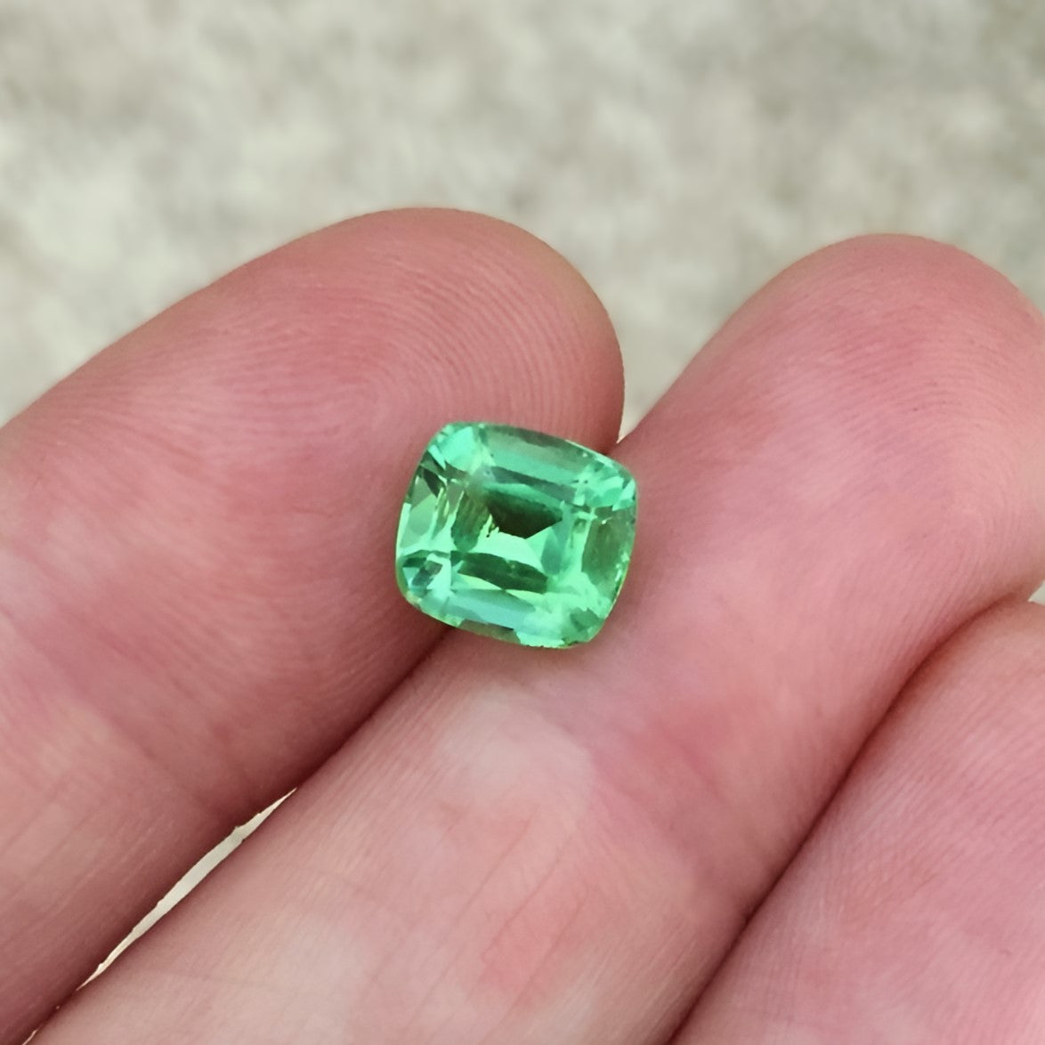 Open Color & Cut! Green Tourmaline Afghanistan 2.99 carat