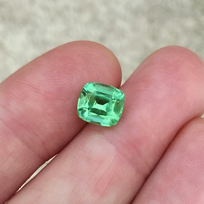 Open Color & Cut! Green Tourmaline Afghanistan 2.99 carat