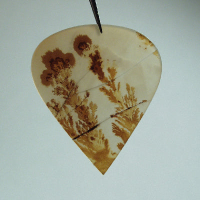 All Natural! Fine Quality Pear Fern Dendritic Agate India