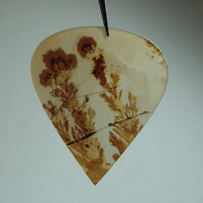All Natural! Fine Quality Pear Fern Dendritic Agate India