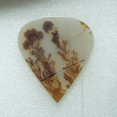All Natural! Fine Quality Pear Fern Dendritic Agate India