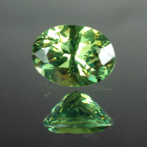 Natural Demantoid Garnet — 0.60 ct, Namibia, Portuguese Oval
