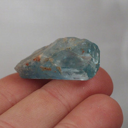 BLUE! Terminated Aquamarine Beryl Crystal Namibia