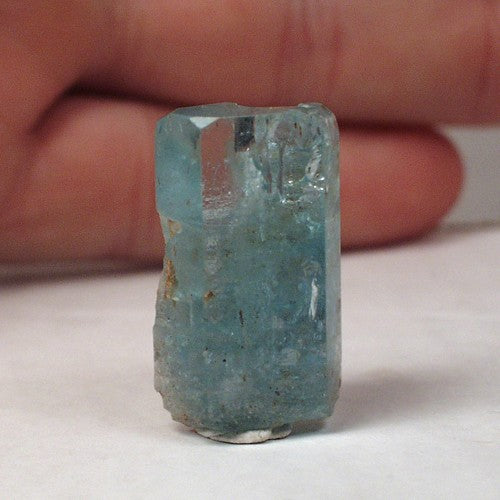 BLUE! Terminated Aquamarine Beryl Crystal Namibia