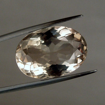 Natural Smoky Quartz — 26.07 ct, Afghanistan, Oval Cut