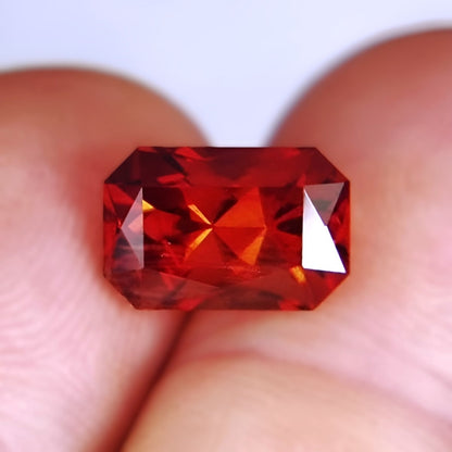 Orange-Red Oregon Sunstone — 3.06 ct | USA Cut (GL)