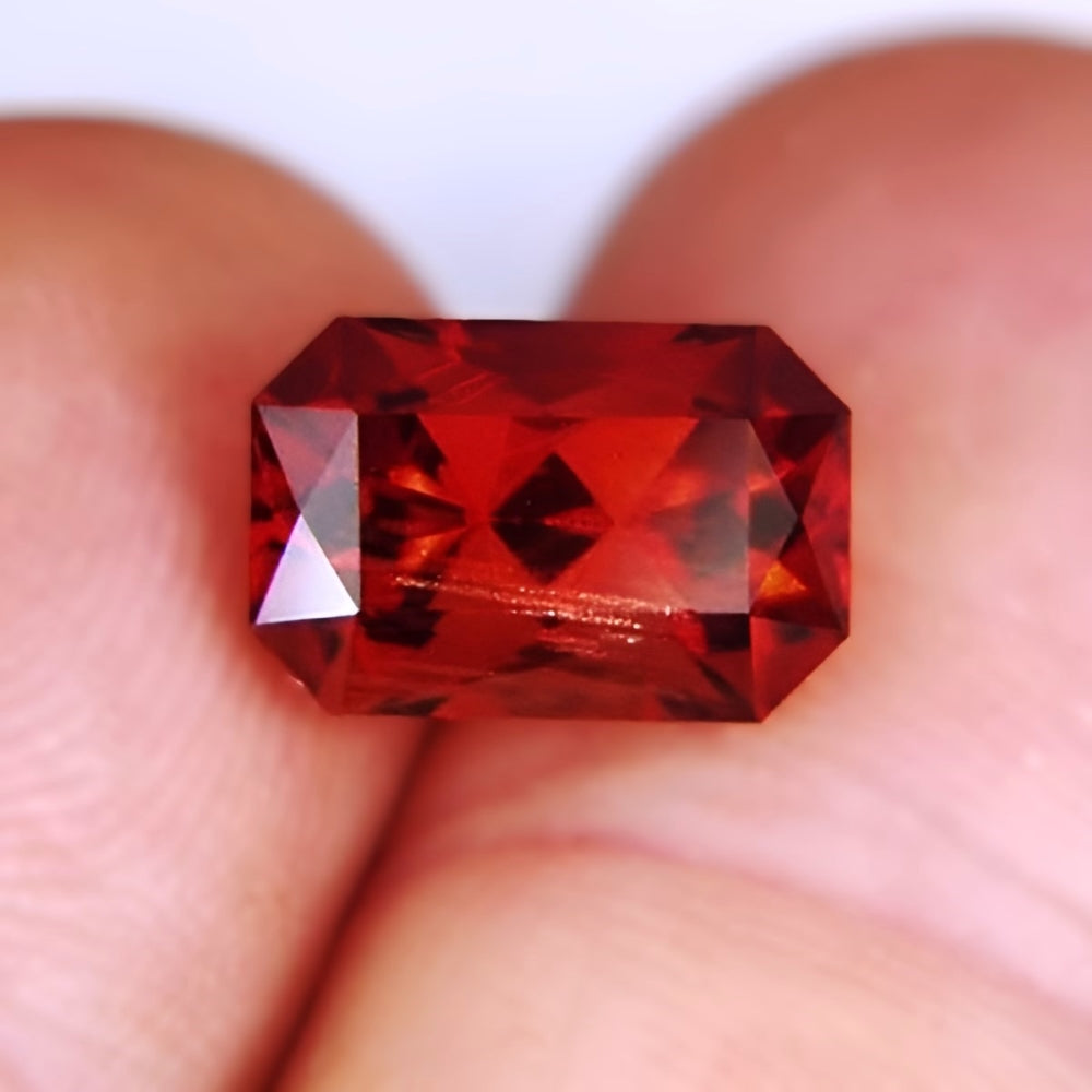 Orange-Red Oregon Sunstone — 3.06 ct | USA Cut (GL)