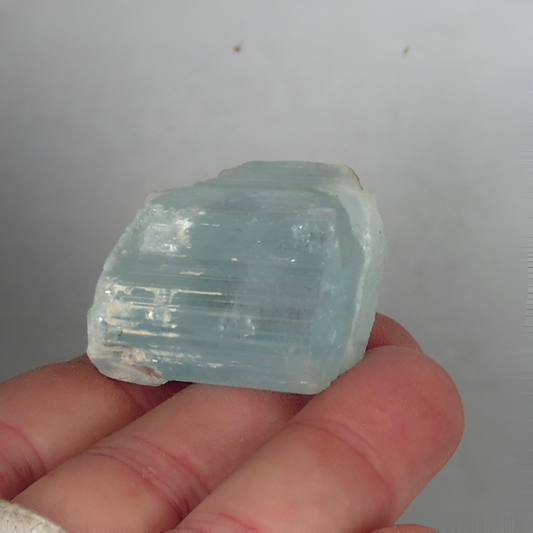 Terminated Aquamarine Beryl Crystal Specimen Pakistan