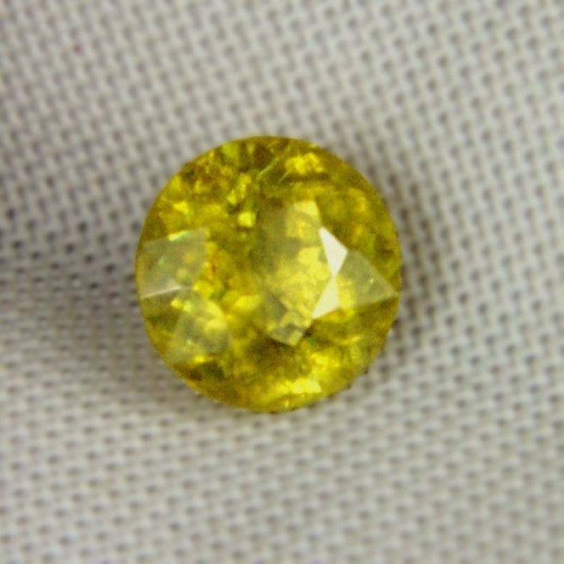 Brilliant! Natural Yellow Sphene Pakistan 2.49 ct