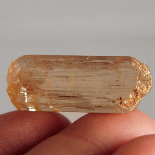 Collectors! Facet Grade Golden Scapolite Crystal Tanzania