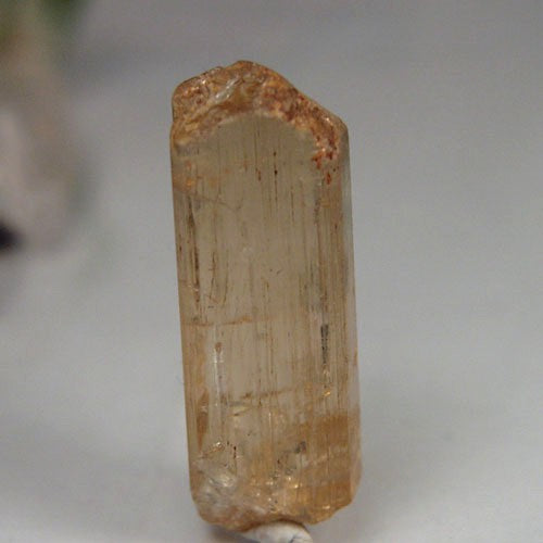 Collectors! Facet Grade Golden Scapolite Crystal Tanzania