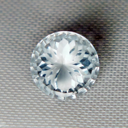 Natural Quartz — 5.84 ct, Origin Unknown, Rim Fire Brilliant (Spider Engraving)