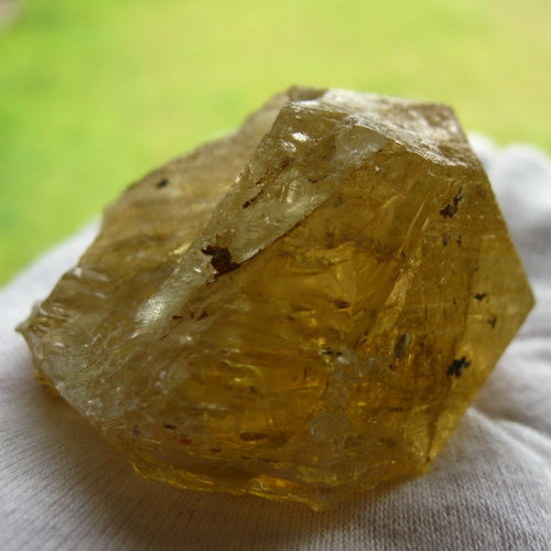 Rare Golden Scapolite Specimen Grade Crystal 575ct Tanzania