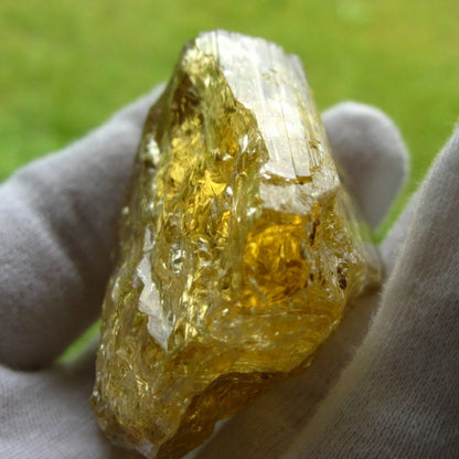 Rare Golden Scapolite Specimen Grade Crystal 575ct Tanzania