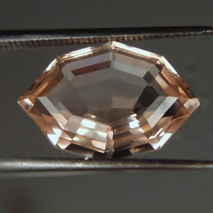 Natural Imperial Topaz — 8.66 ct, Ural Mountains, Russia, Modified Marquise (GL)