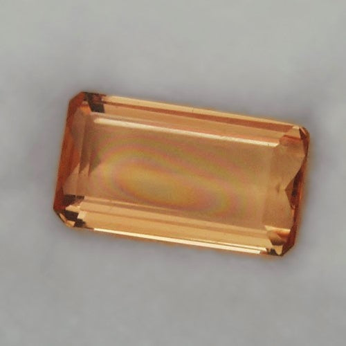 Natural Imperial Topaz — 3.32 ct, Ouro Preto, Brazil, Emerald Cut (GL)