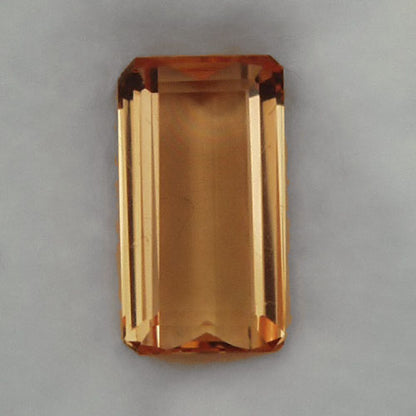 Natural Imperial Topaz — 3.32 ct, Ouro Preto, Brazil, Emerald Cut (GL)
