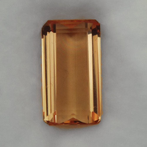 Natural Imperial Topaz — 3.32 ct, Ouro Preto, Brazil, Emerald Cut (GL)