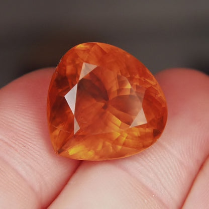 Natural Calcite — 22.75 ct, Namibia, Modified Pear (GL)