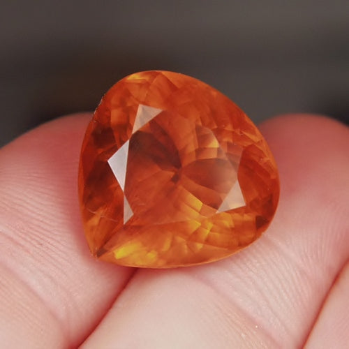 Natural Calcite — 22.75 ct, Namibia, Modified Pear (GL)